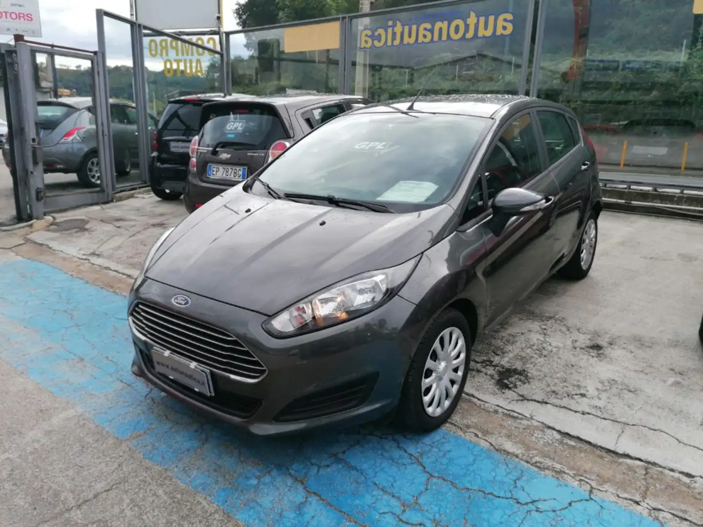Ford Fiesta 1.4 5 PORTE GPL-TECH BUSINESS 97cv Grau - 1