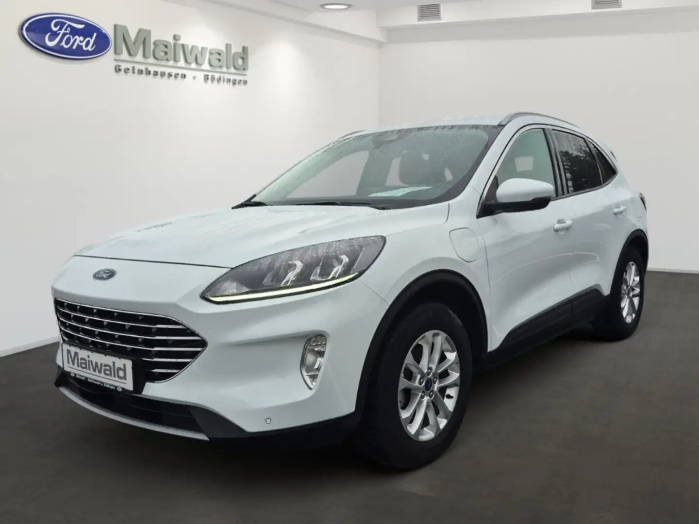 Ford Kuga Plug-In Hybrid Titanium 2.5 Duratec -PHEV EU6d AHK Weiß - 1