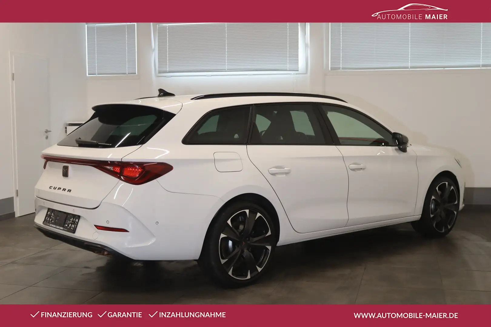 CUPRA Leon e-Hybrid SP-Virt.-Navi-Kamera-KESSY-LED-SHZ Blanc - 2