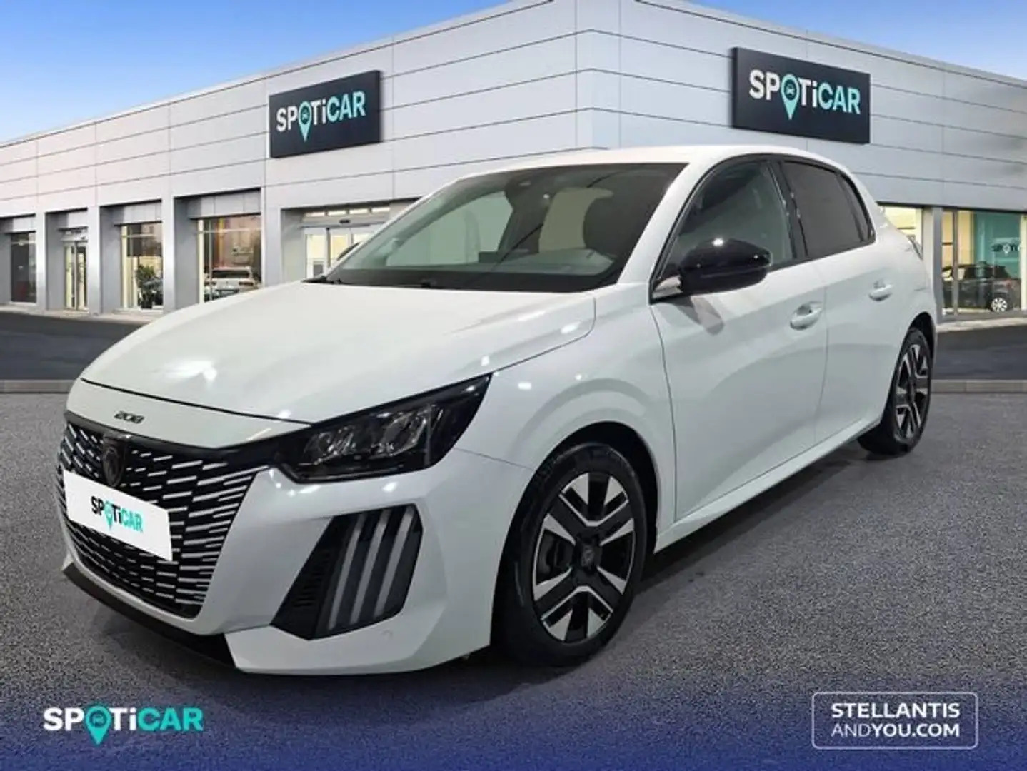Peugeot 208 1.2 Puretech S&S Allure 100 Blanco - 1