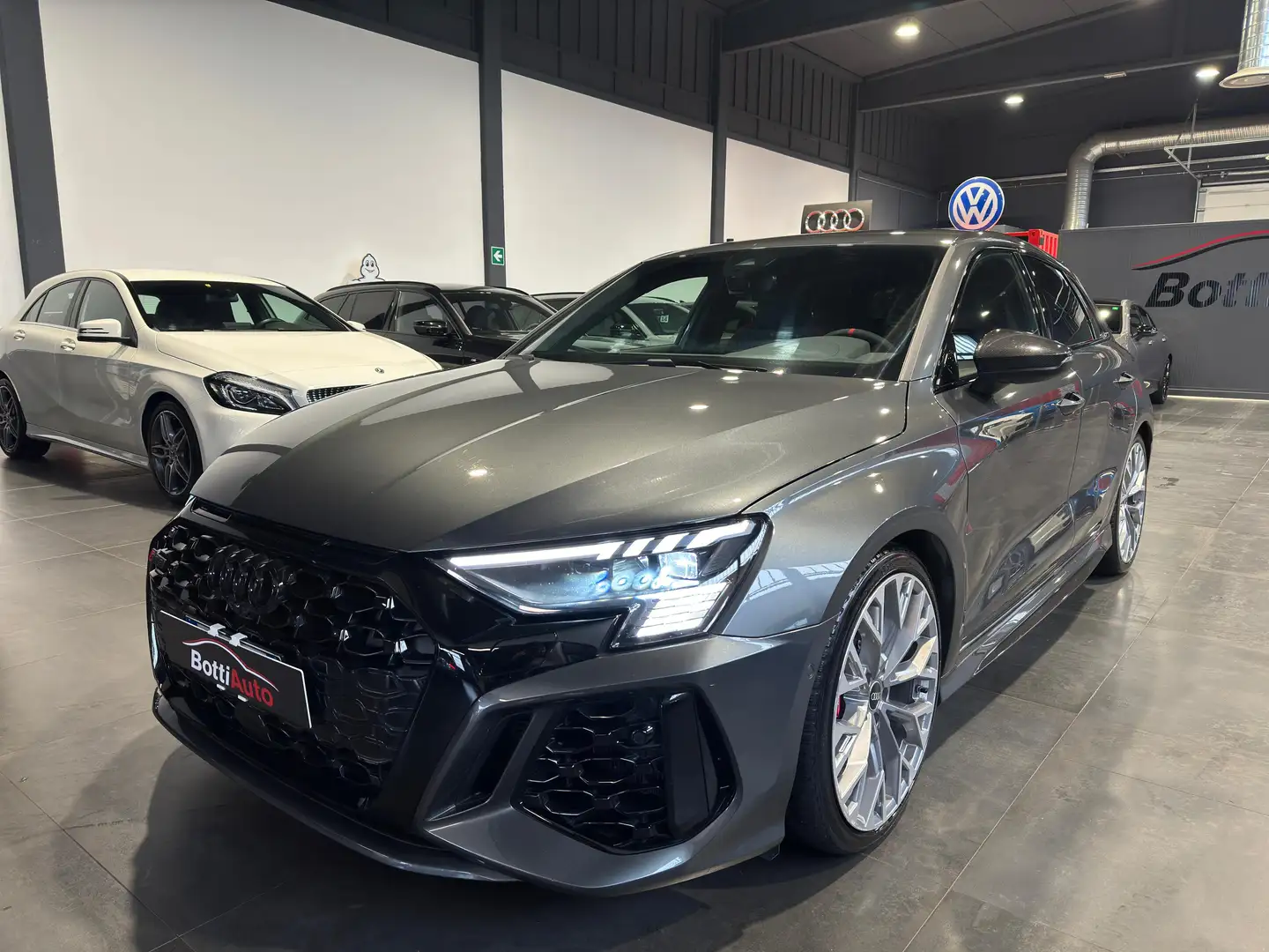 Audi RS3 Sportback quattro CARBOCERAMICI-GARANZIA 2027 Grigio - 1