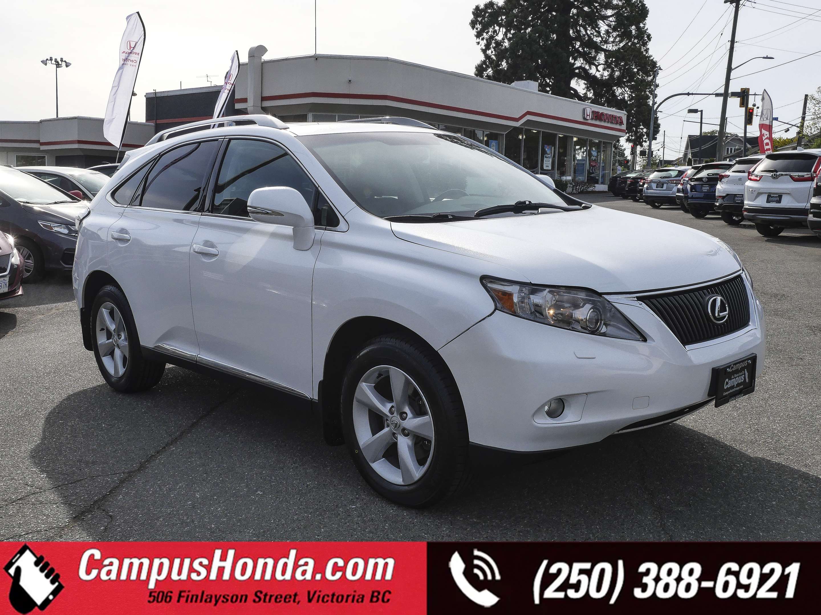 White 2010 Lexus RX SUV / Crossover All-Wheel Drive 6-Speed Automatic