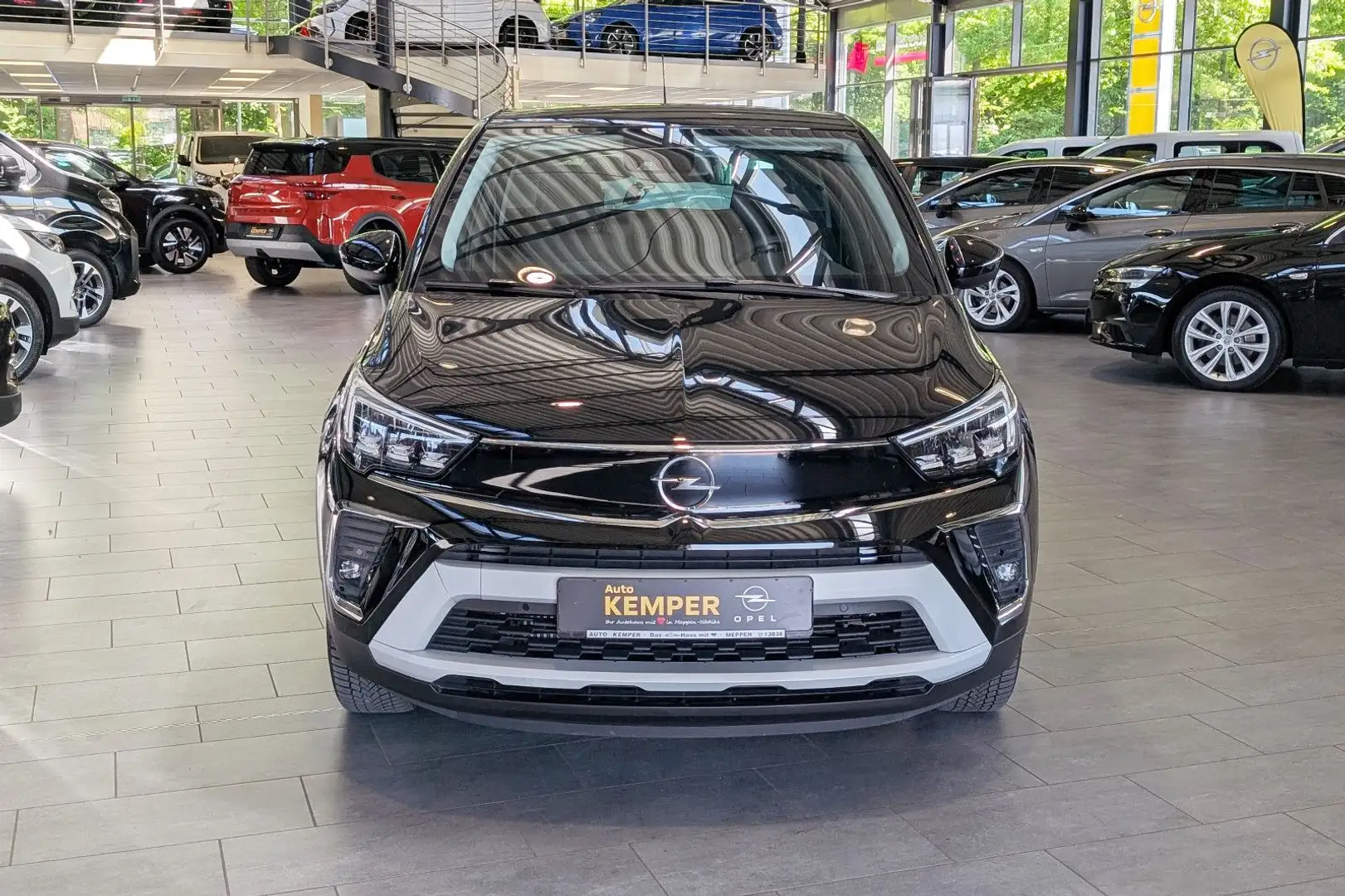 Opel Crossland X Crossland 1.2 Turbo Elegance Paket Autom. *Navi* Schwarz - 2