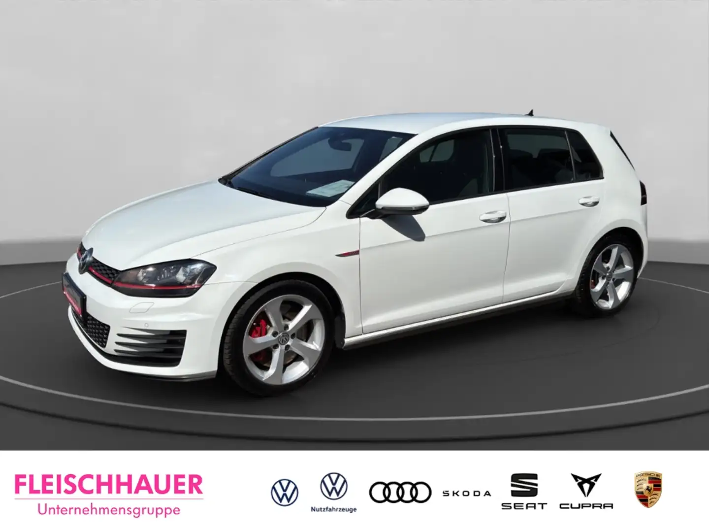 Volkswagen Golf GTI 2,0 GTI+XENON+NAVI+SHZ+KLIMAAUT White - 1