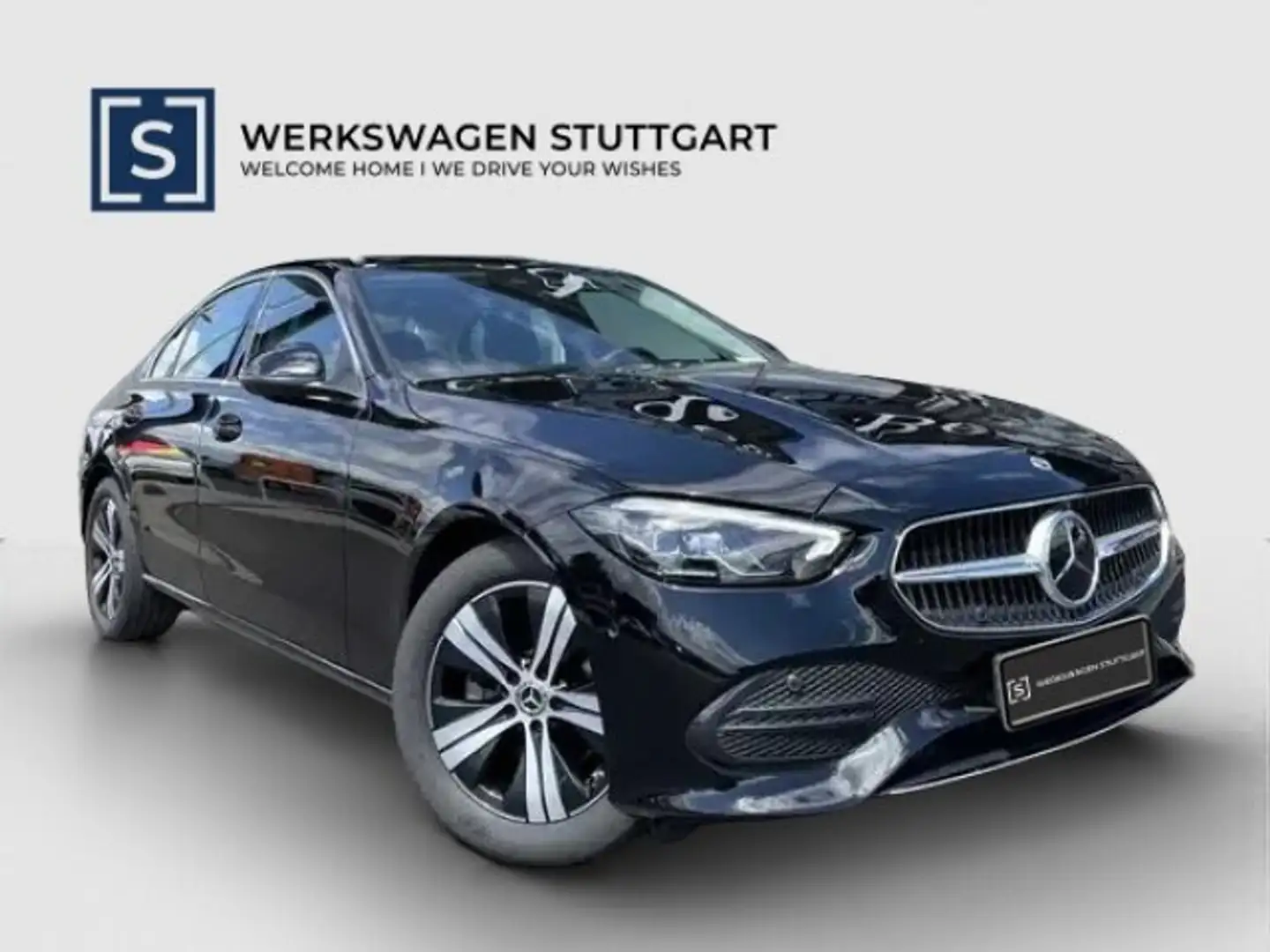 Mercedes-Benz C 180 C 180 Edition Avantgarde Navi/Distronic Klima/LED Schwarz - 2