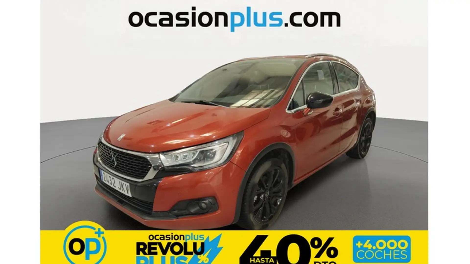 DS Automobiles DS 4 Crossback 1.6BlueHDi S&S Style EAT6 Rojo - 1