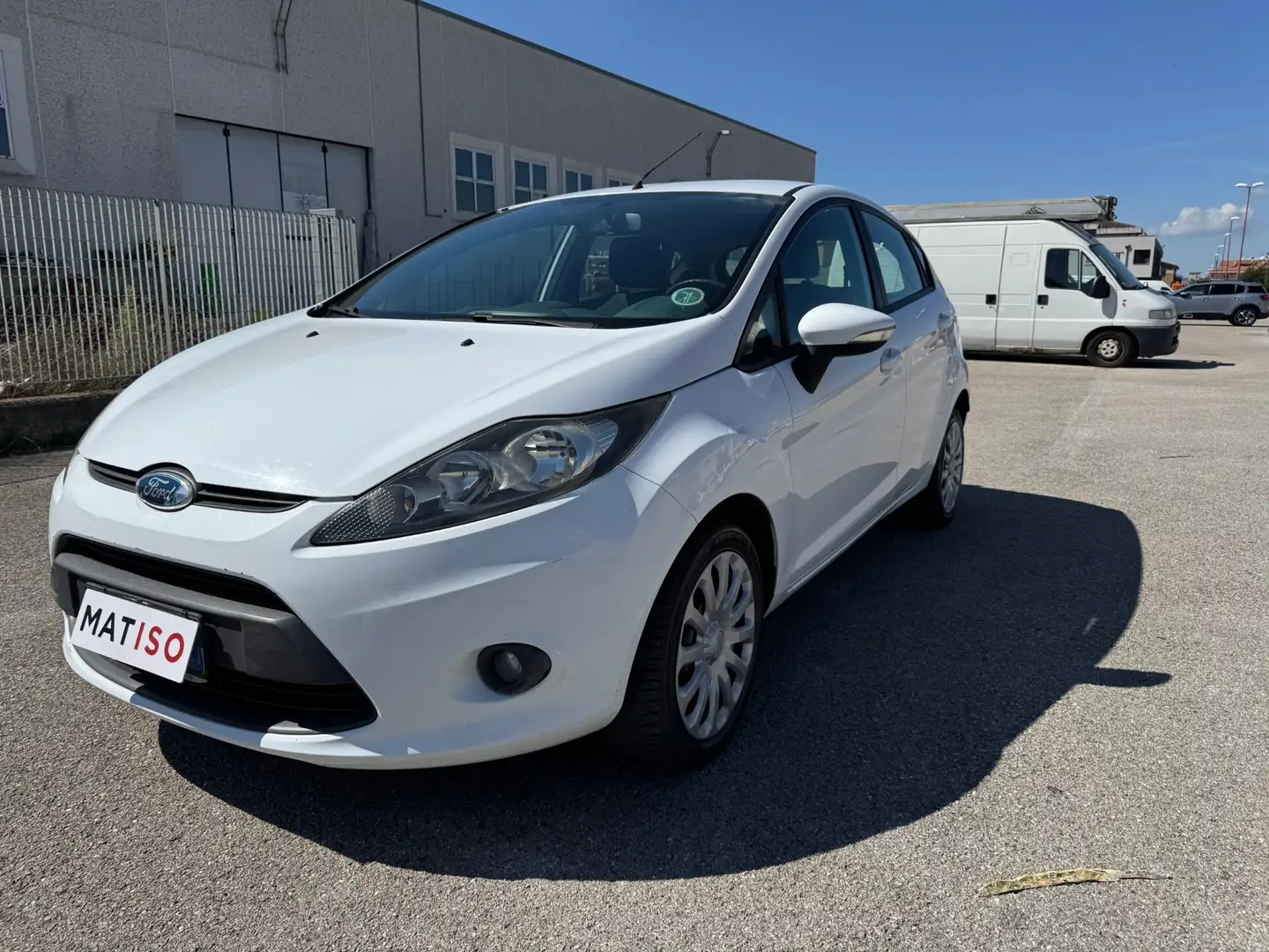 Ford Fiesta Fiesta 1.4 5 porte Bz.- GPL Bianco - 1