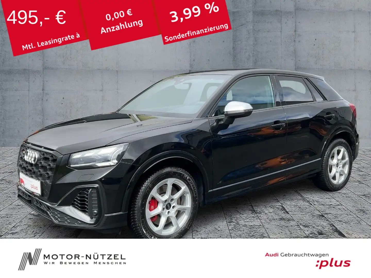Audi SQ2 TFSI QU S-TR MATRIX+NAVI+PDC+ACC+SHZ+AHK+VC Schwarz - 1