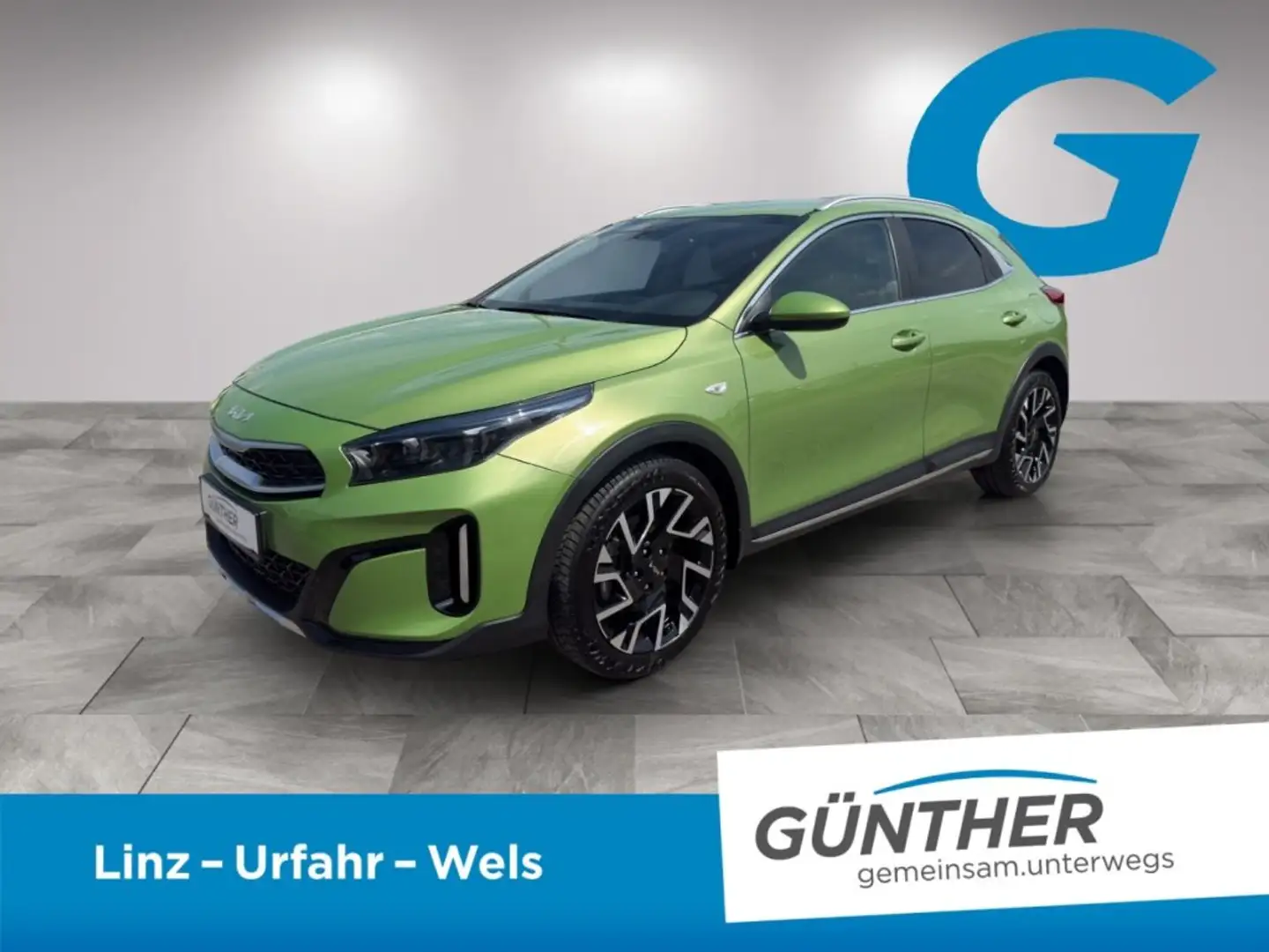 Kia XCeed Silber 1.0 TDI MT6 P1 Grün - 1
