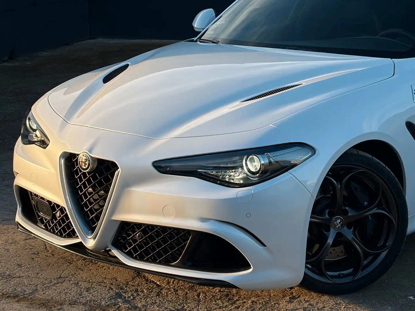 Alfa Romeo Giulia Quadrif 2.9 510 Sparco Carbon Schale H&K Weiß - 2