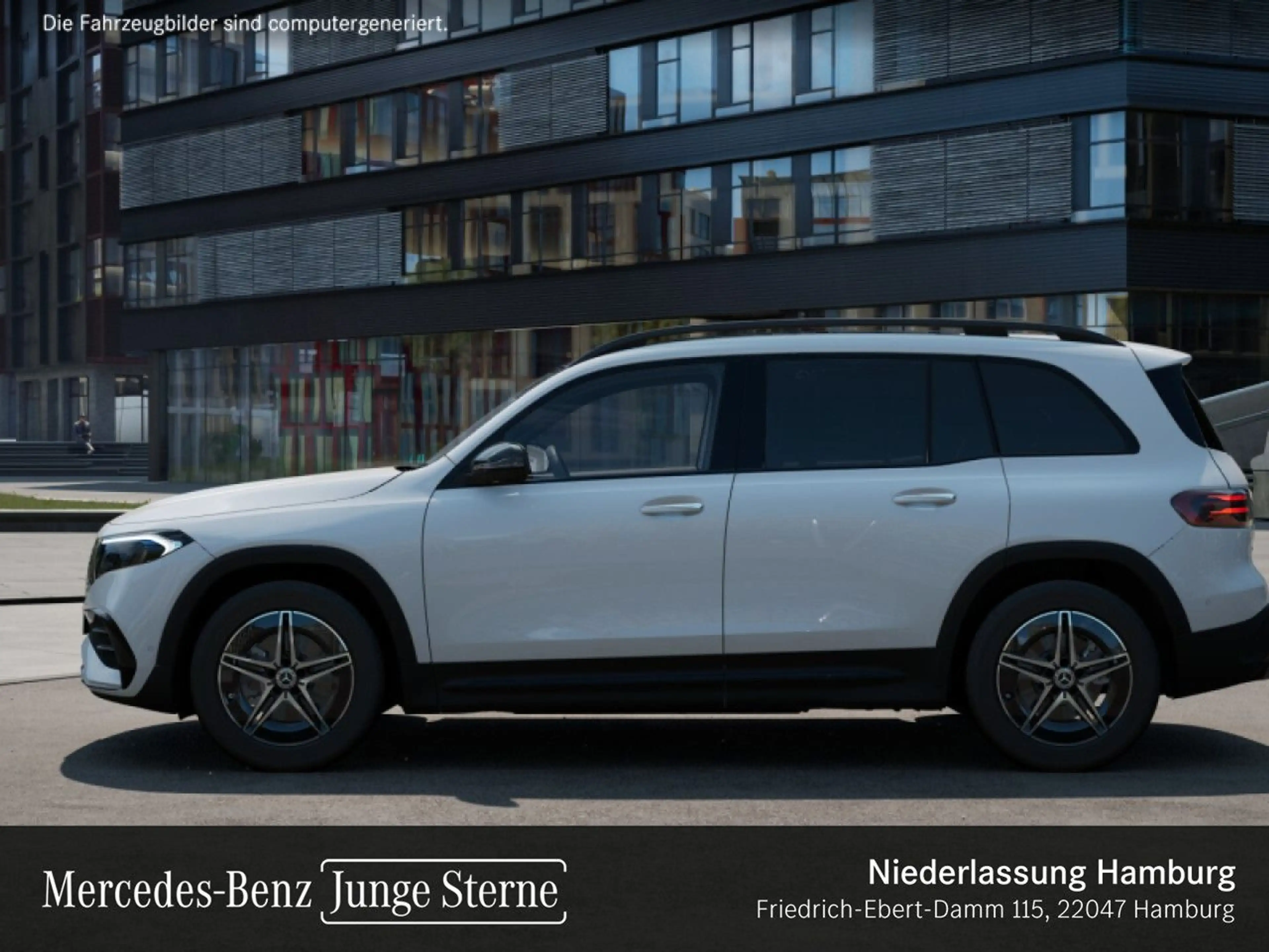 Mercedes-Benz EQB 250 AMG+NIGHT+PREMIUM+AHK+PANO+360+MEMORY+HUD — photo 6