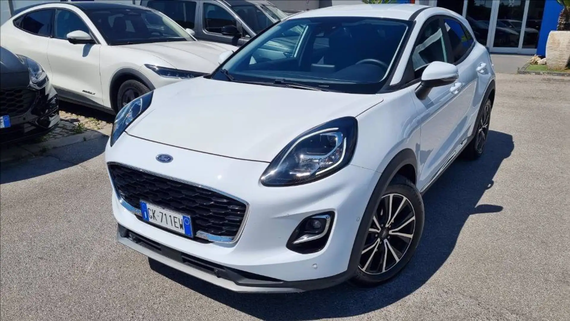 Ford Puma 1.0 ecoboost h titanium s&s 125cv Wit - 1