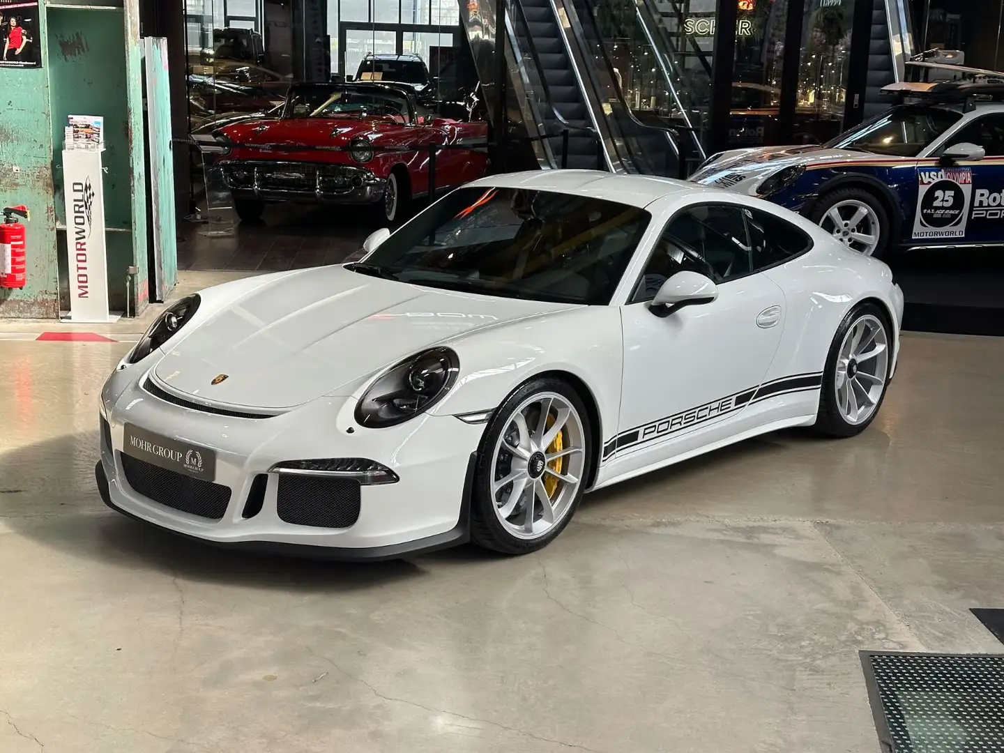 Porsche 991 911 R/Einmassenschwungr./1. Hand/Approved/37 km! Blanc - 2