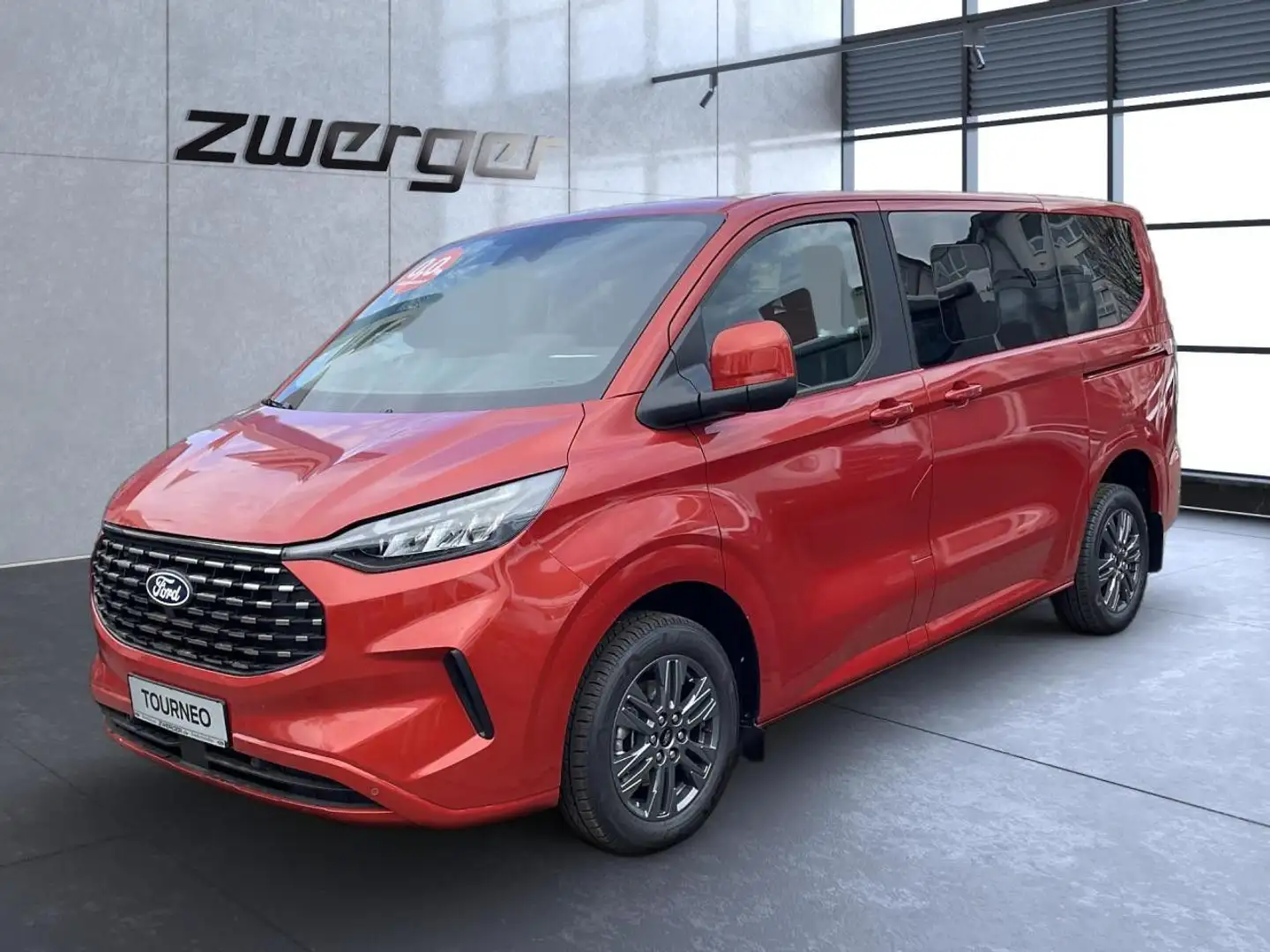 Ford Tourneo Custom 320 L1H1 Titanium Navi Kamera ACC Rouge - 2