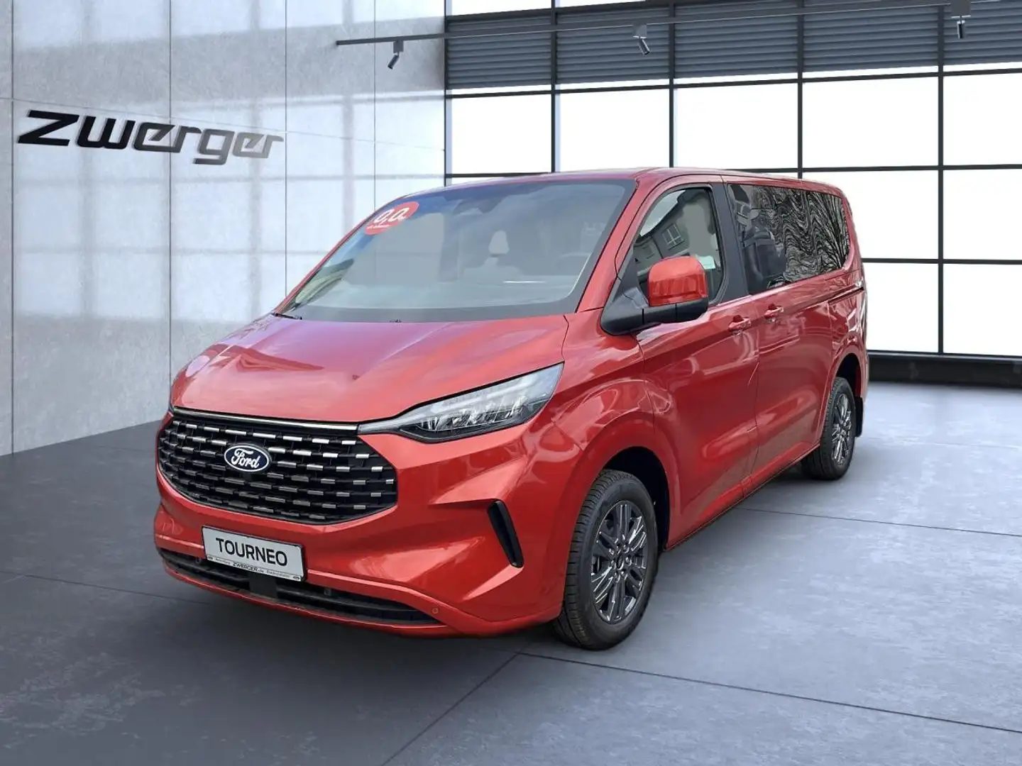 Ford Tourneo Custom 320 L1H1 Titanium Navi Kamera ACC Rouge - 1