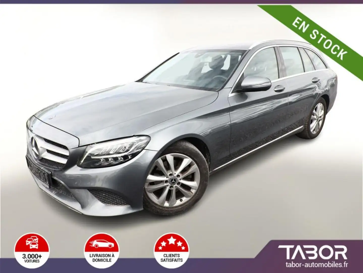 Mercedes-Benz C 220 220 d T Aut. Avantgarde LED Gris - 1