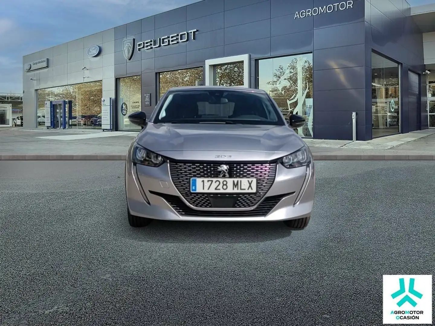 Peugeot 208 Allure Eléctrico 136 Gris - 2