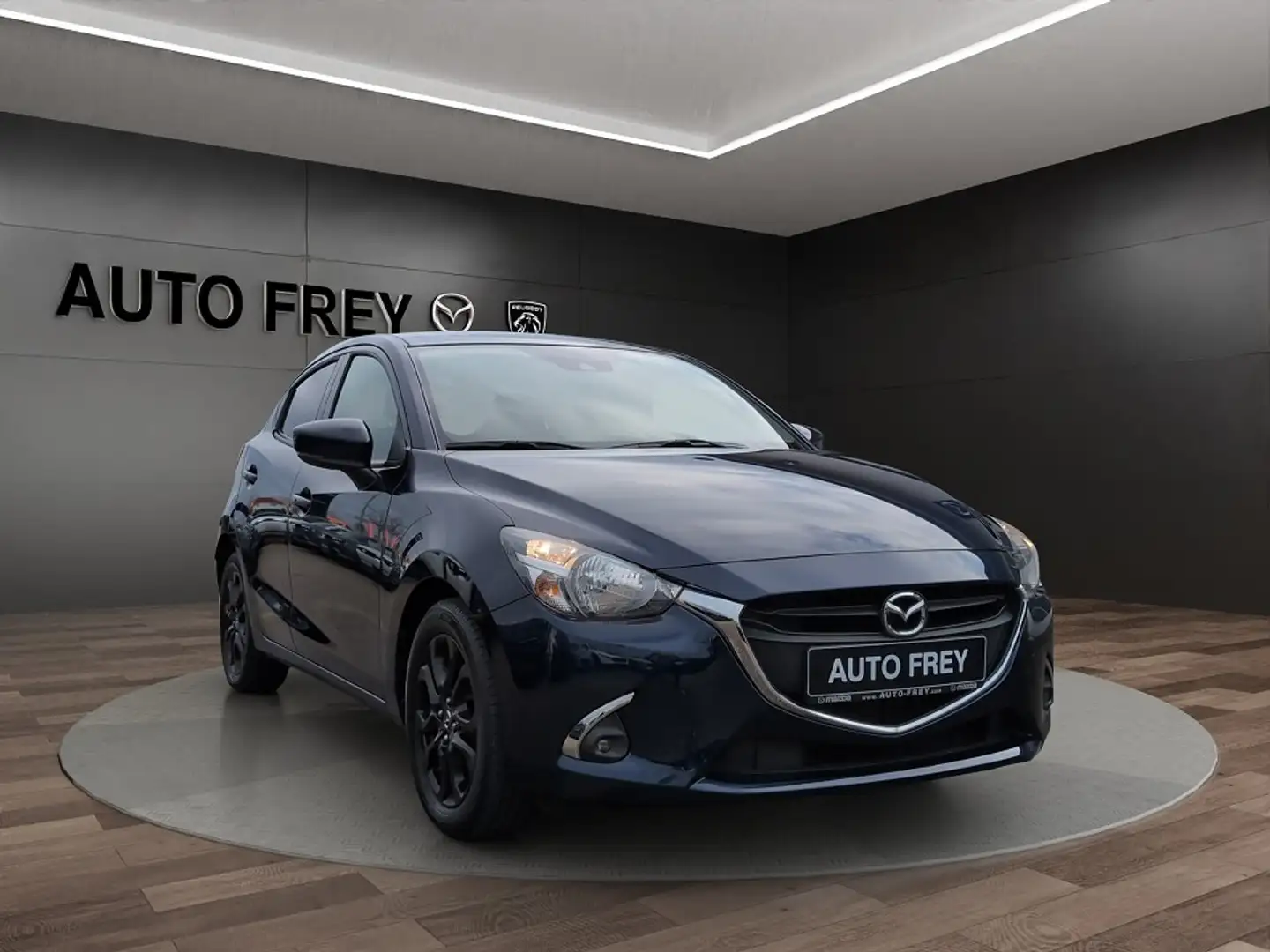 Mazda 2 1.5 90PS Kizoku+KAMERA+SITZHEIZUNG+SPURHALTE-&SPUR Blau - 1