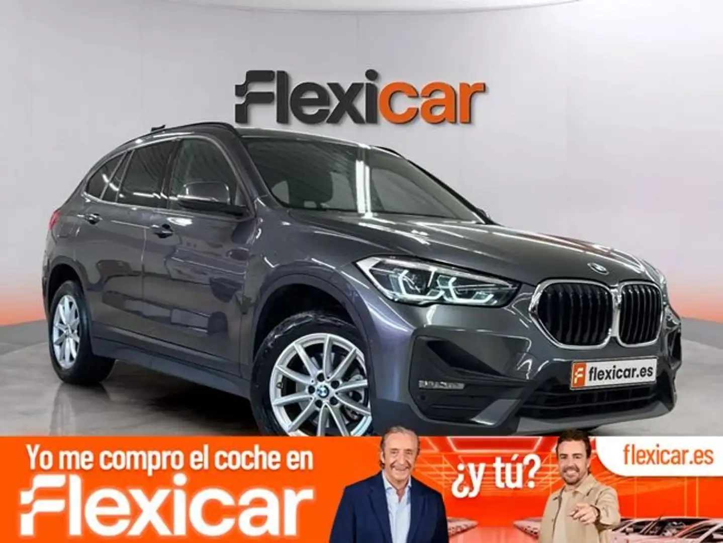 BMW X1 sDrive 18dA Gris - 1