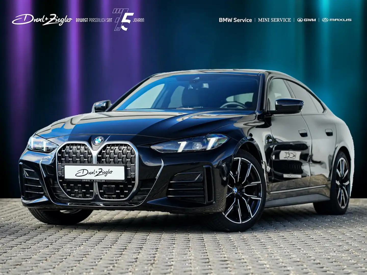 BMW 420 420d Gran Coupe M-Sport 19 GSD ACC KoZg RFK LED Negru - 1