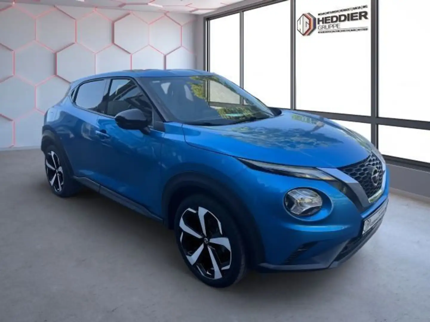 Nissan Juke 1.0 DIG-T 114 PS 17DCT Tekna Bose NC Blauw - 2