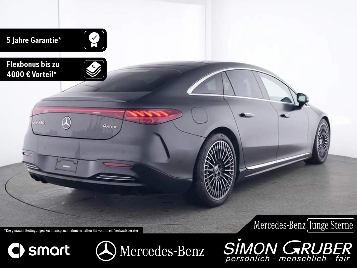 Mercedes-Benz EQS 580 4M AMG Manufaktur magno Monitore Mod 24 Grau - 2