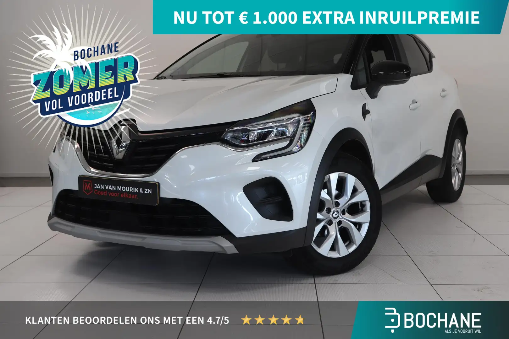 Renault Captur 1.0 TCe 100 Bi-Fuel Zen | Airco | Cruise control | Wit - 1