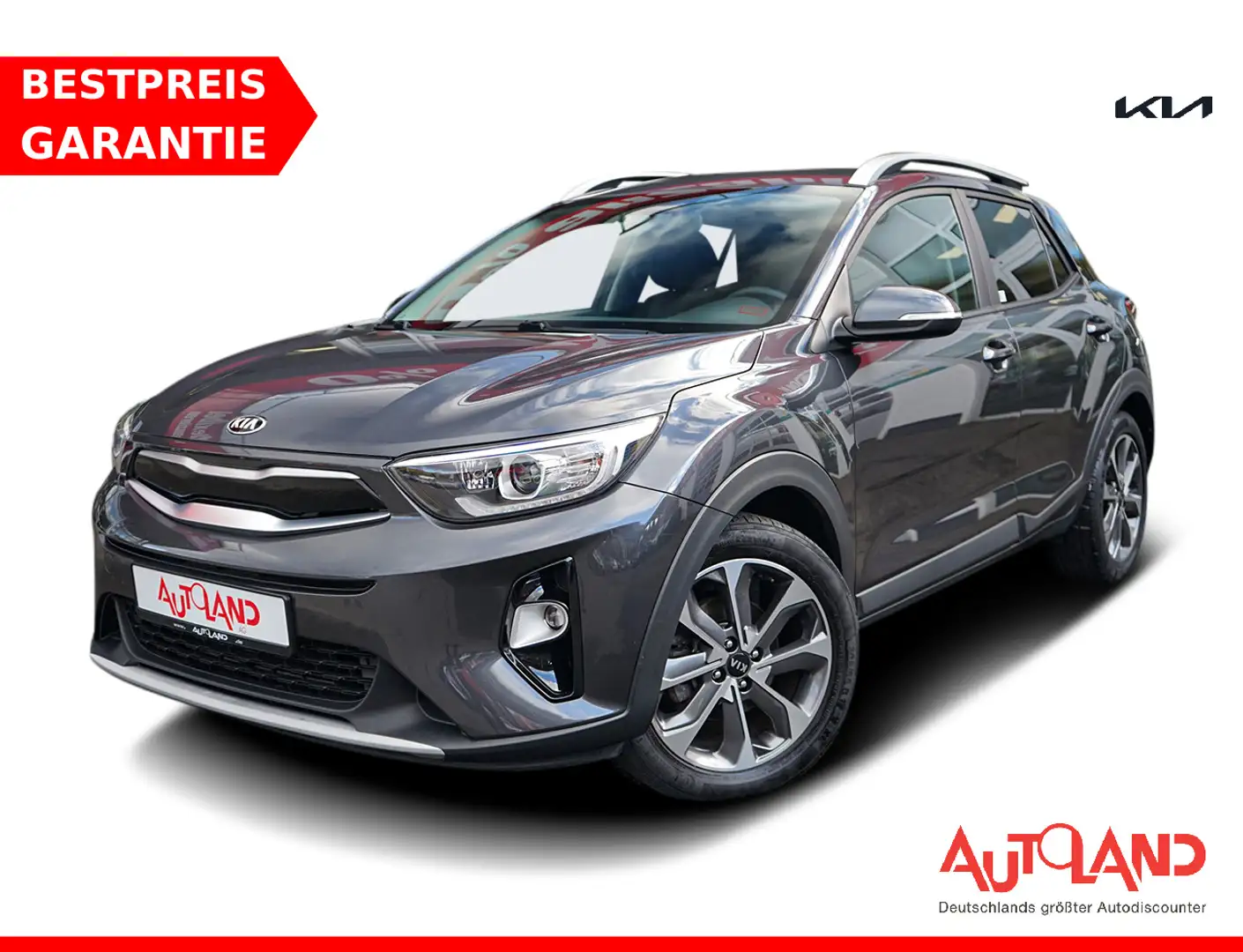 Kia Stonic 1.0 T-GDI Vision Sitzheizung Tempomat PDC Silber - 1