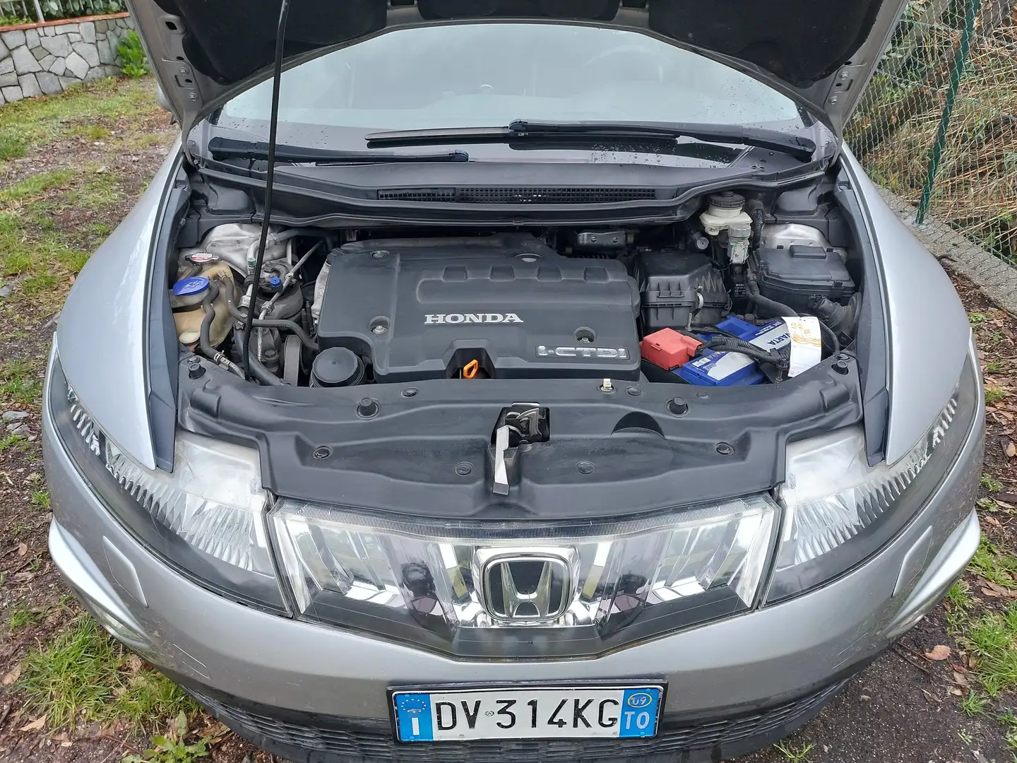 Honda Civic Civic VIII 2006 5p 2.2 i-ctdi Elegance LE Argento - 1