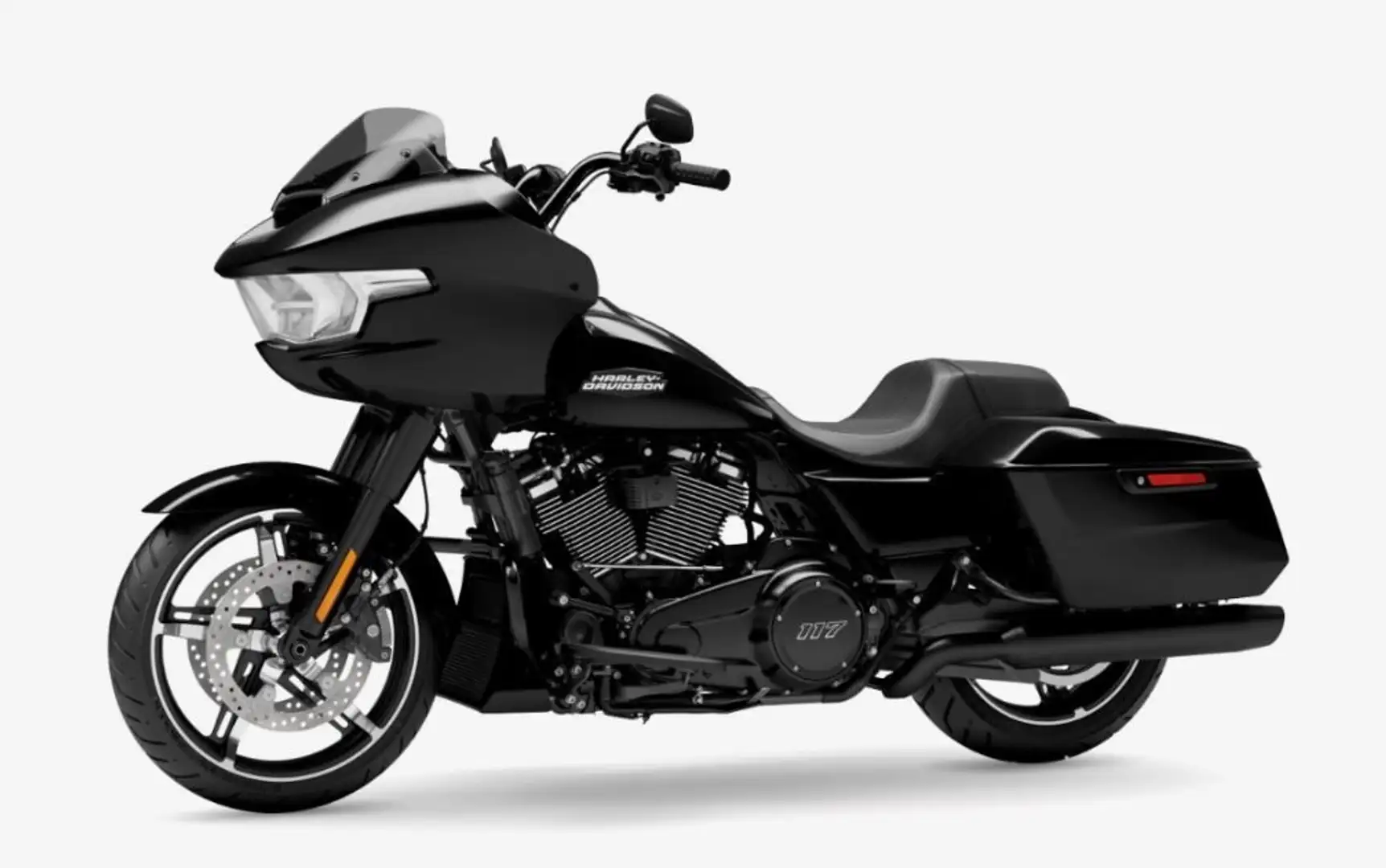 Harley-Davidson Road Glide FLTRX Black Trim Negru - 2