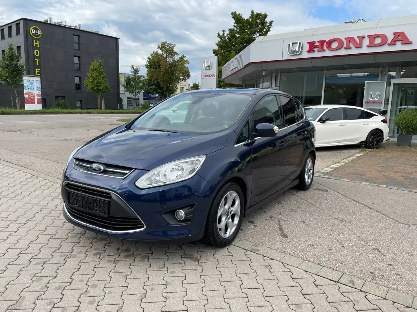 Ford C-Max 1.6 Ti-VCT Trend KlimaA+LM+SoundSys Blauw - 1