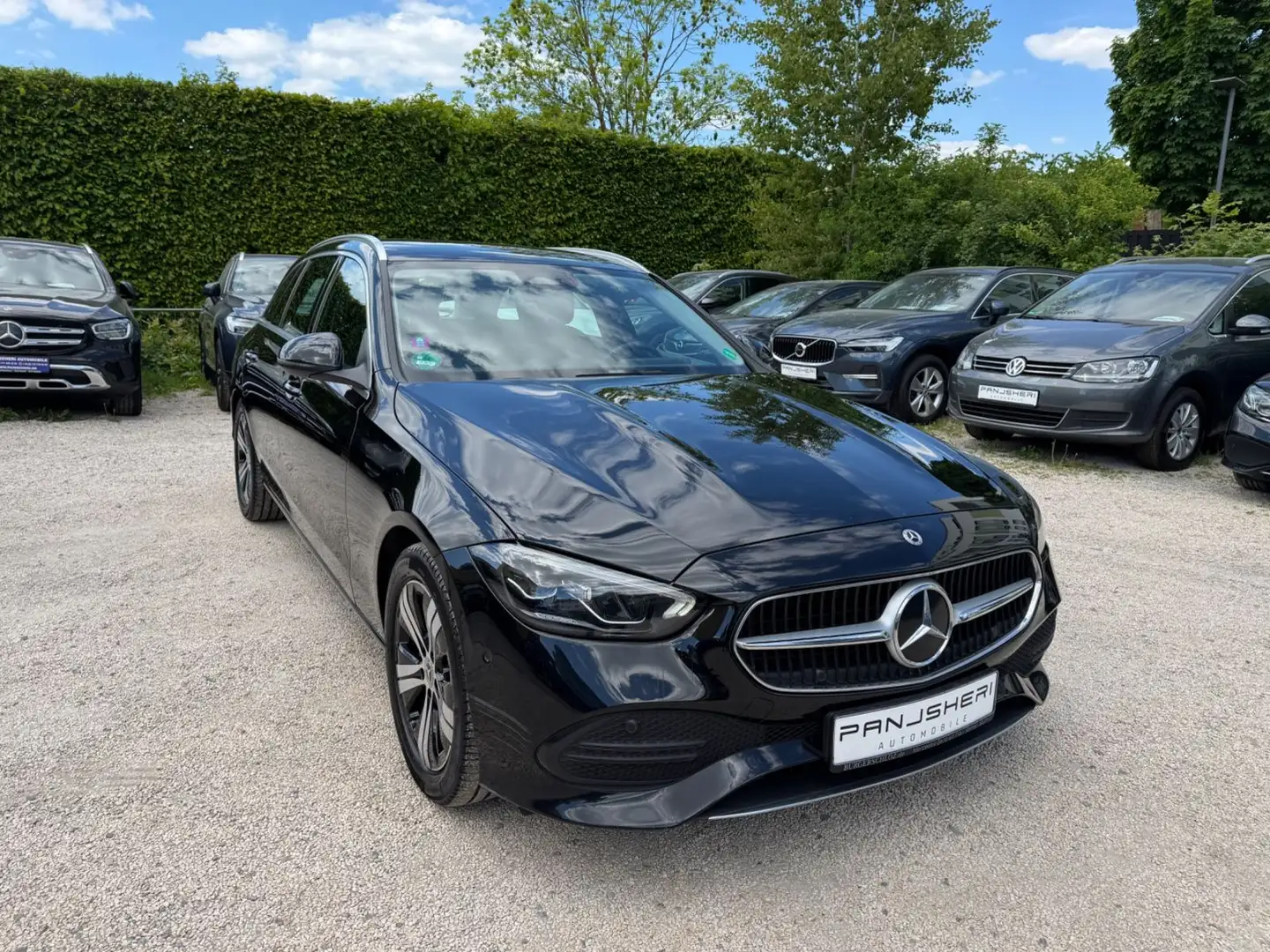 Mercedes-Benz C 200 C200 d T Aut. Avantgarde KAMERA+LED+NAVI/1.Hand Noir - 1