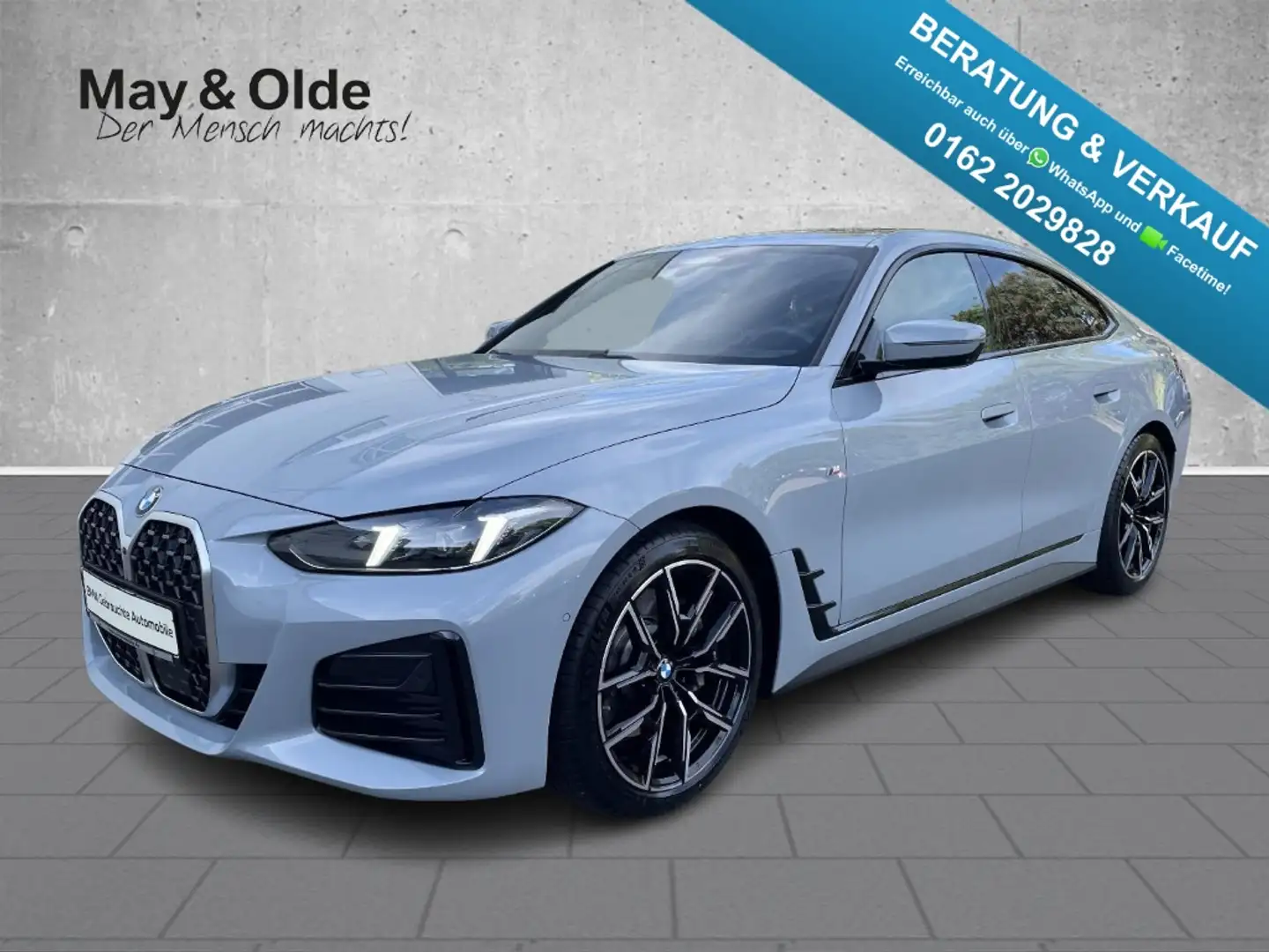 BMW 430 Gran Coupe i xDrive M Sport Navi 360° ACC LED Sper Gris - 1
