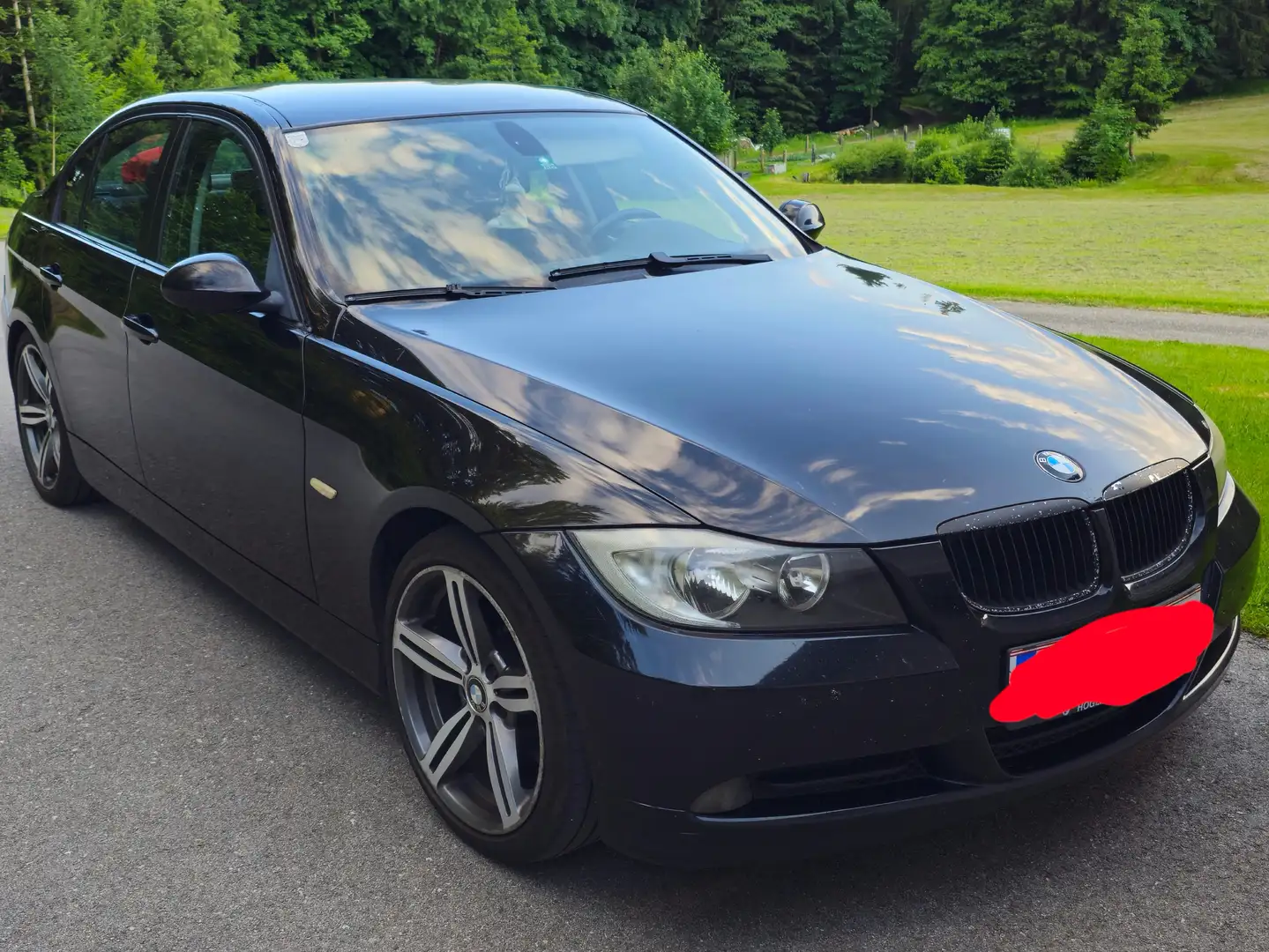 BMW 318 318d Siyah - 1