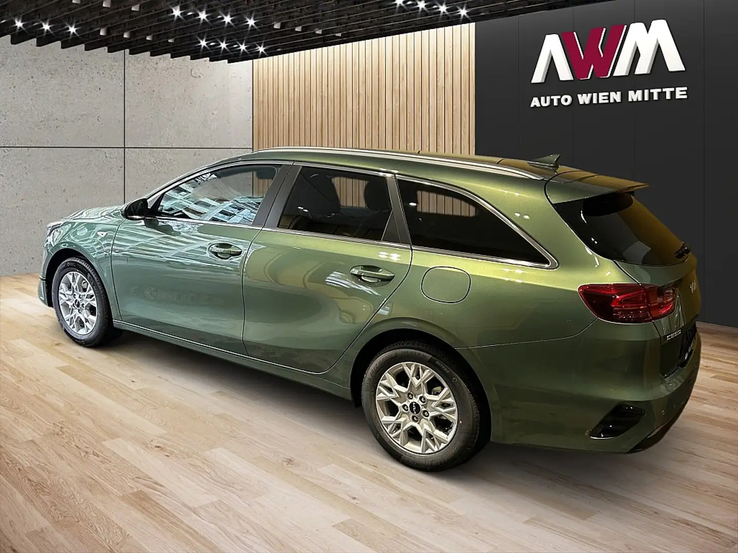 Kia Ceed SW / cee'd SW ceed SW 1,0 T-GDI GPF ISG Silber| AUTO WIEN MITTE Verde - 2