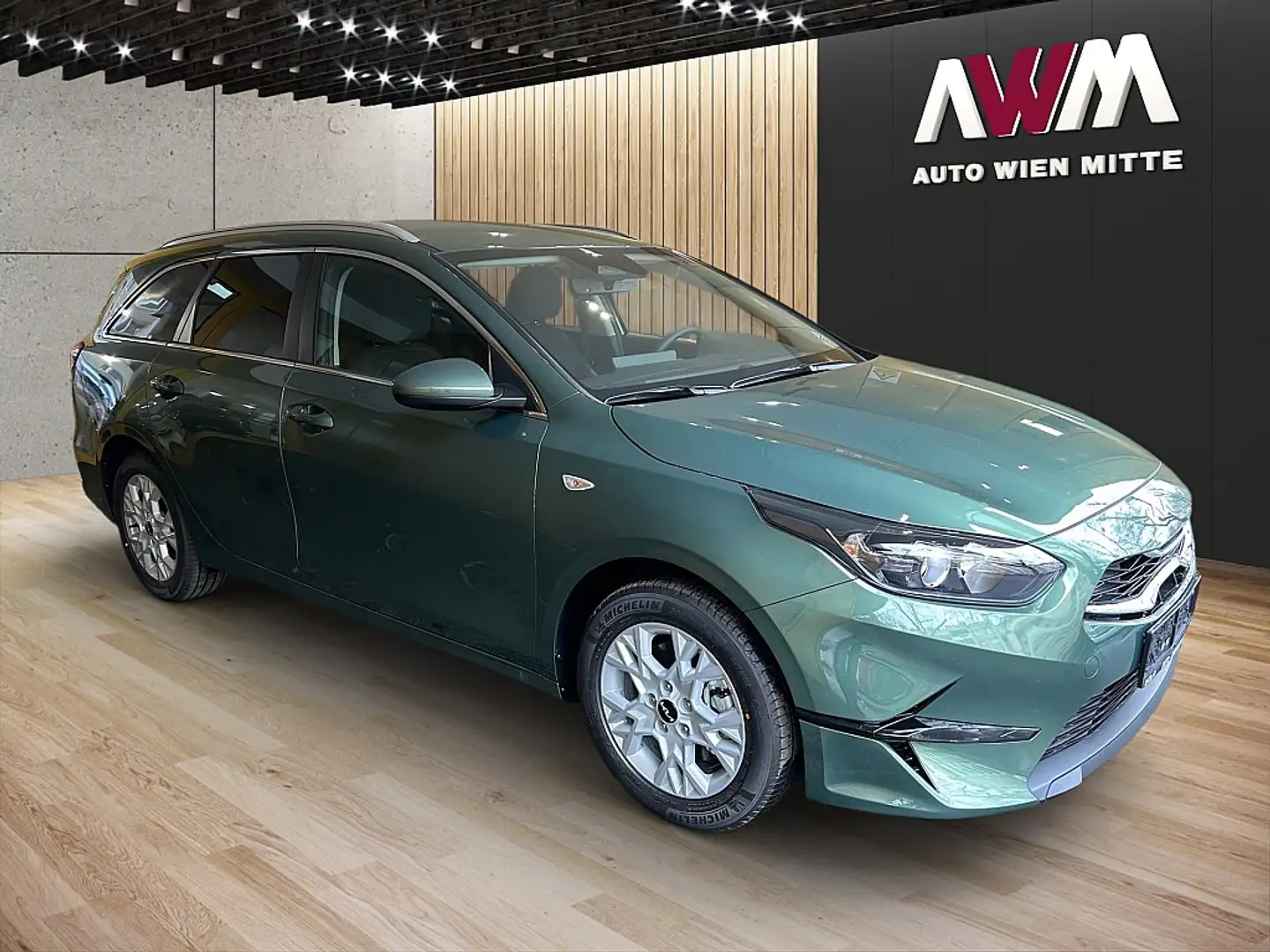 Kia Ceed SW / cee'd SW ceed SW 1,0 T-GDI GPF ISG Silber| AUTO WIEN MITTE Verde - 1