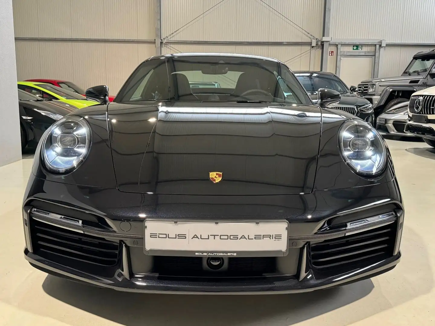 Porsche 992 Turbo Matrix Lift Sport Abga Schiebedach ACC Zwart - 2