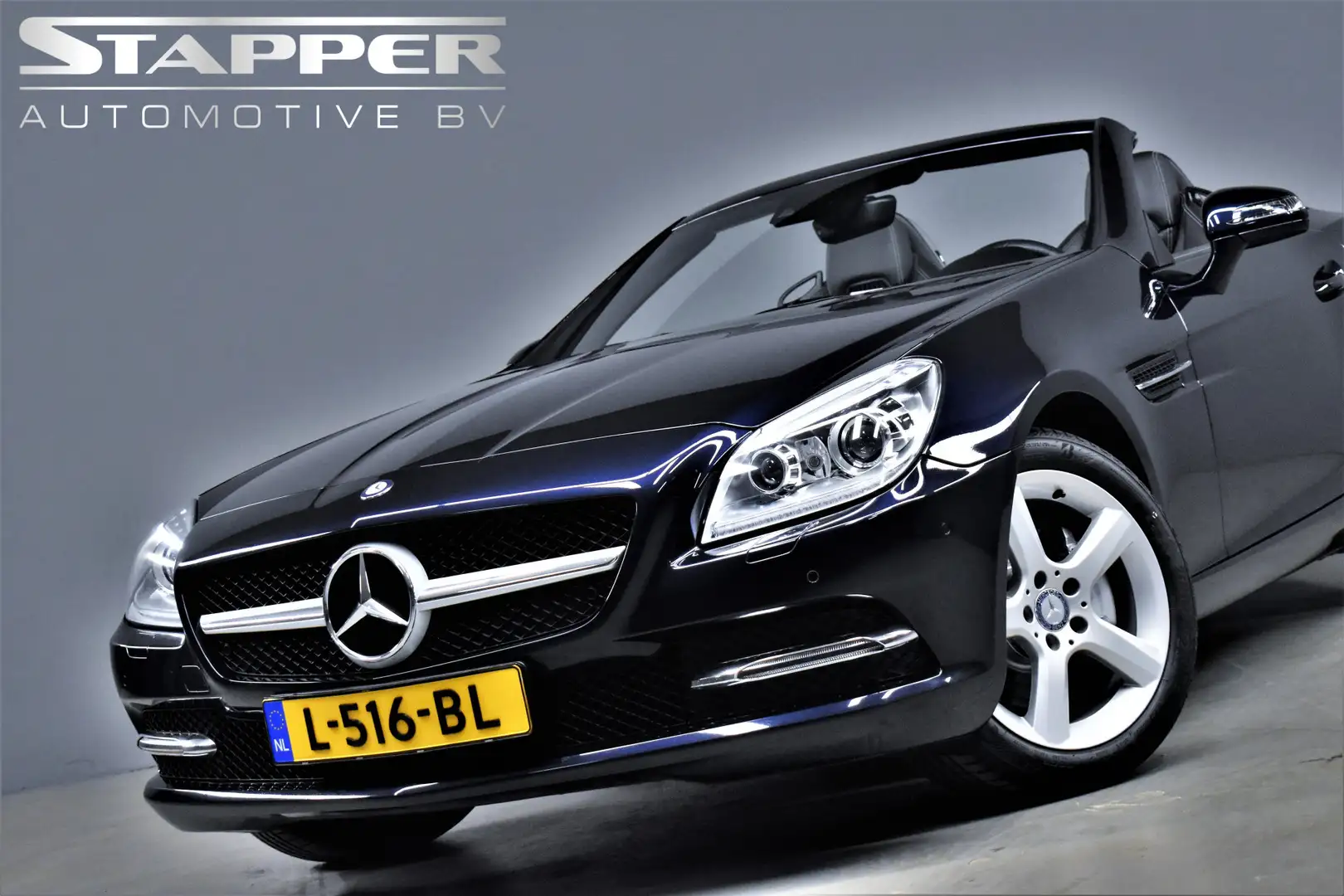 Mercedes-Benz SLK 250 204pk Automaat Pano/Airscarf/Stoelverw./Navi/Xenon Blau - 2
