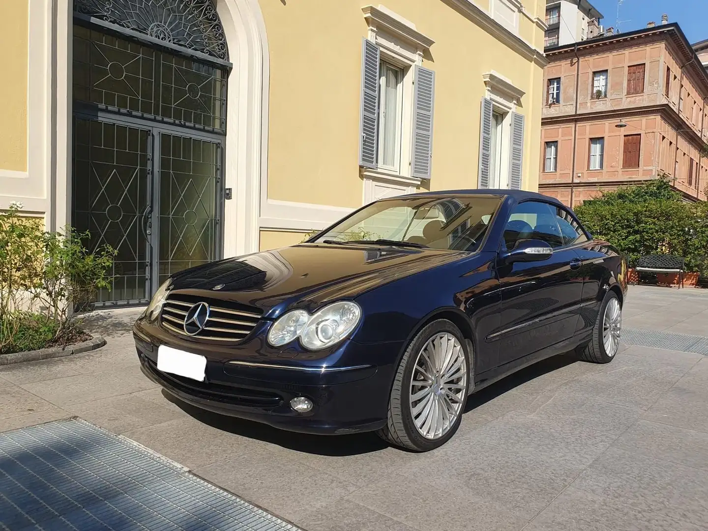 Mercedes-Benz CLK 200 CLK Cabrio 200 kompressor ASI CRS automatica Bleu - 1