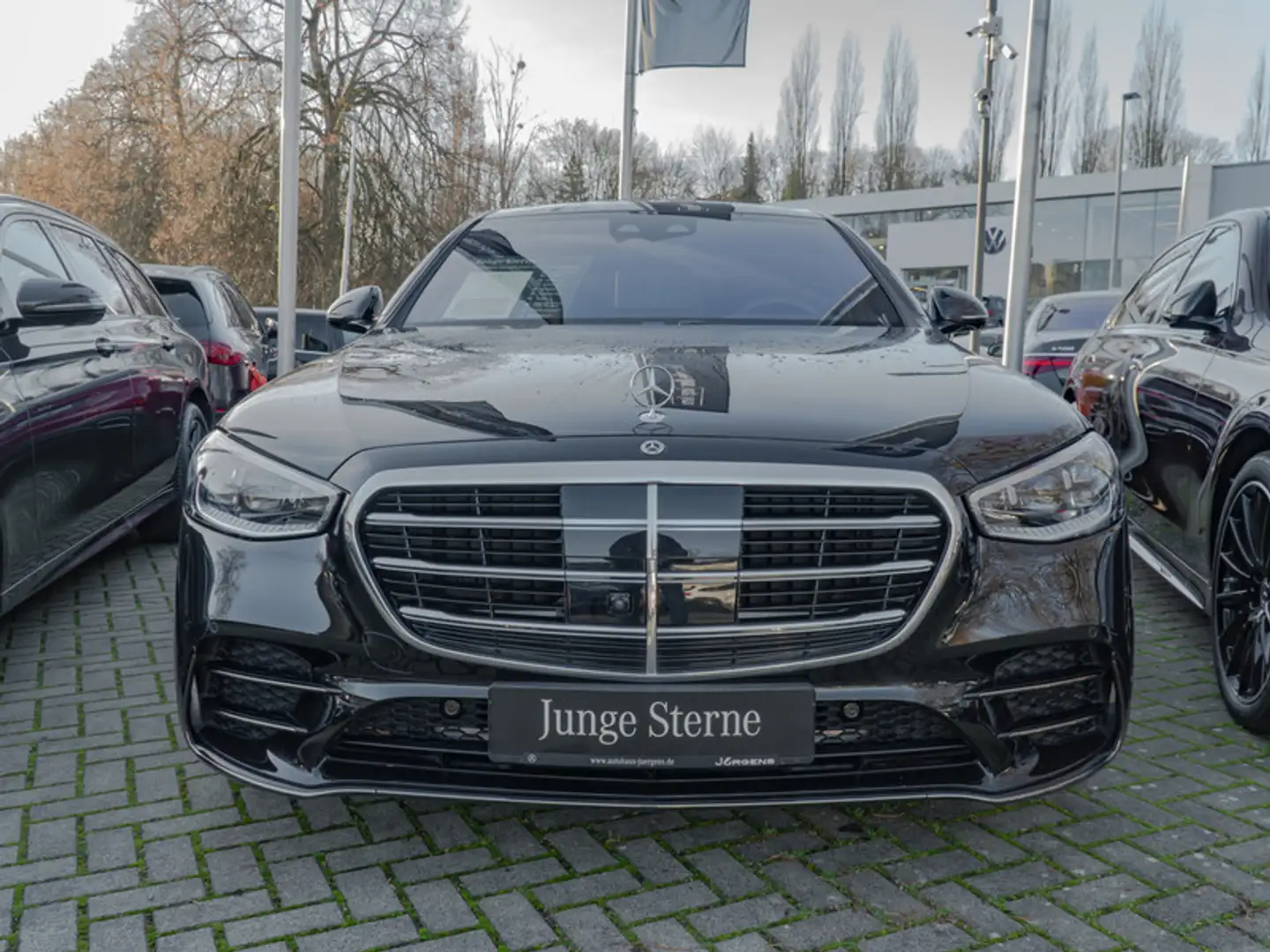 Mercedes-Benz S 350 d 4M L AMG-Sport/Pano/Burm/Sitzklima/Airm Schwarz - 2
