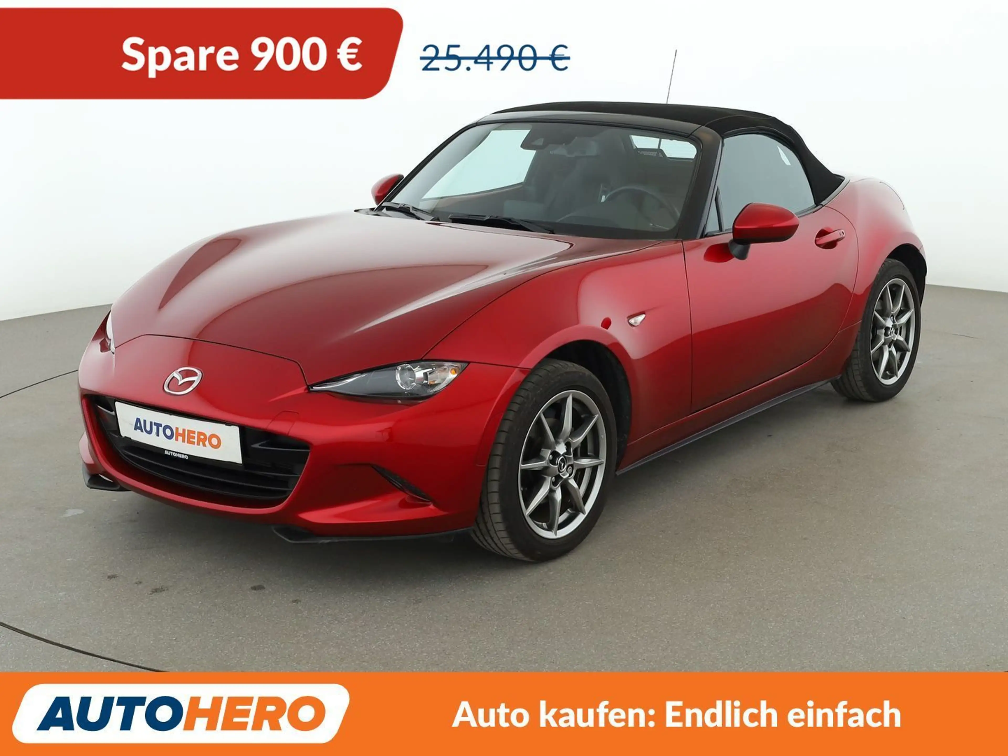 Mazda MX-5 1.5 Exclusive-Line *NAV*TEMPO*CAM*PDC*SHZ*ALU*
