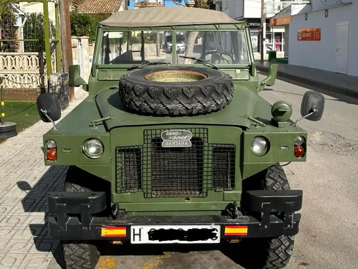 Land Rover Series militar 109 Yeşil - 2