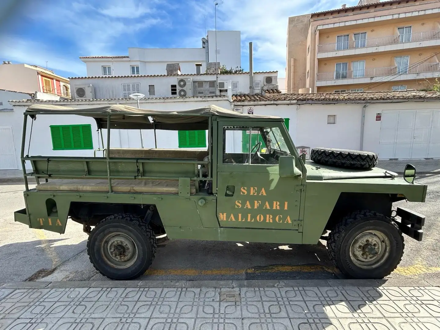 Land Rover Series militar 109 Verde - 1