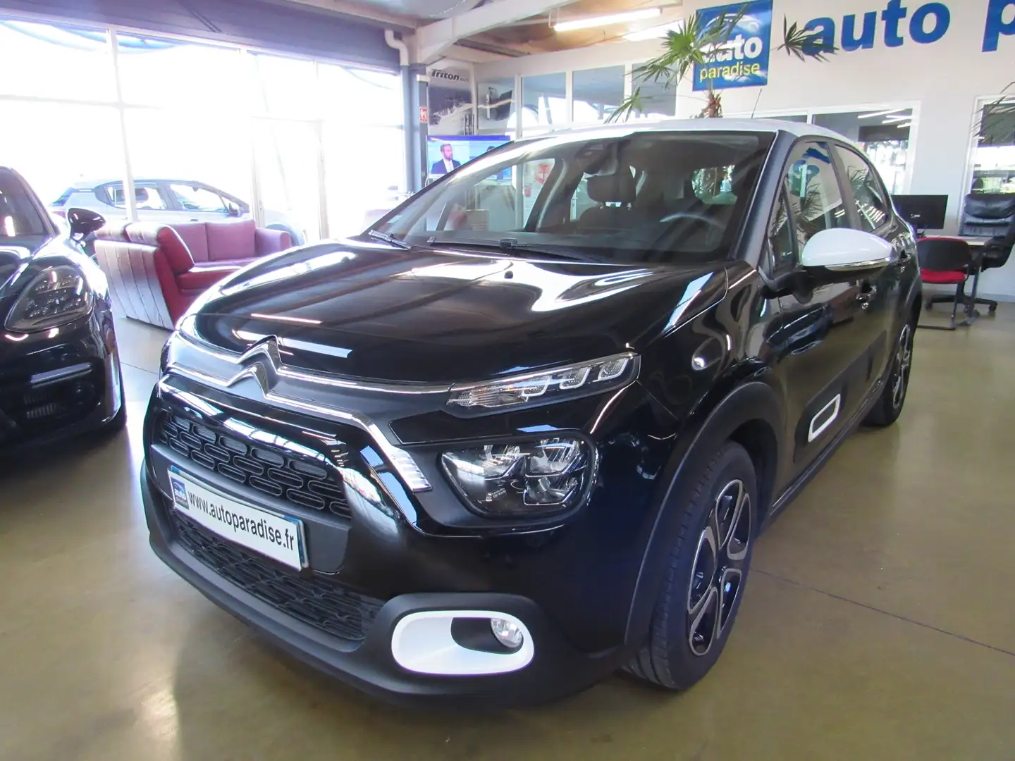 Citroen C3 1.2 83 FEEL PACK + OPTIONS Noir - 1