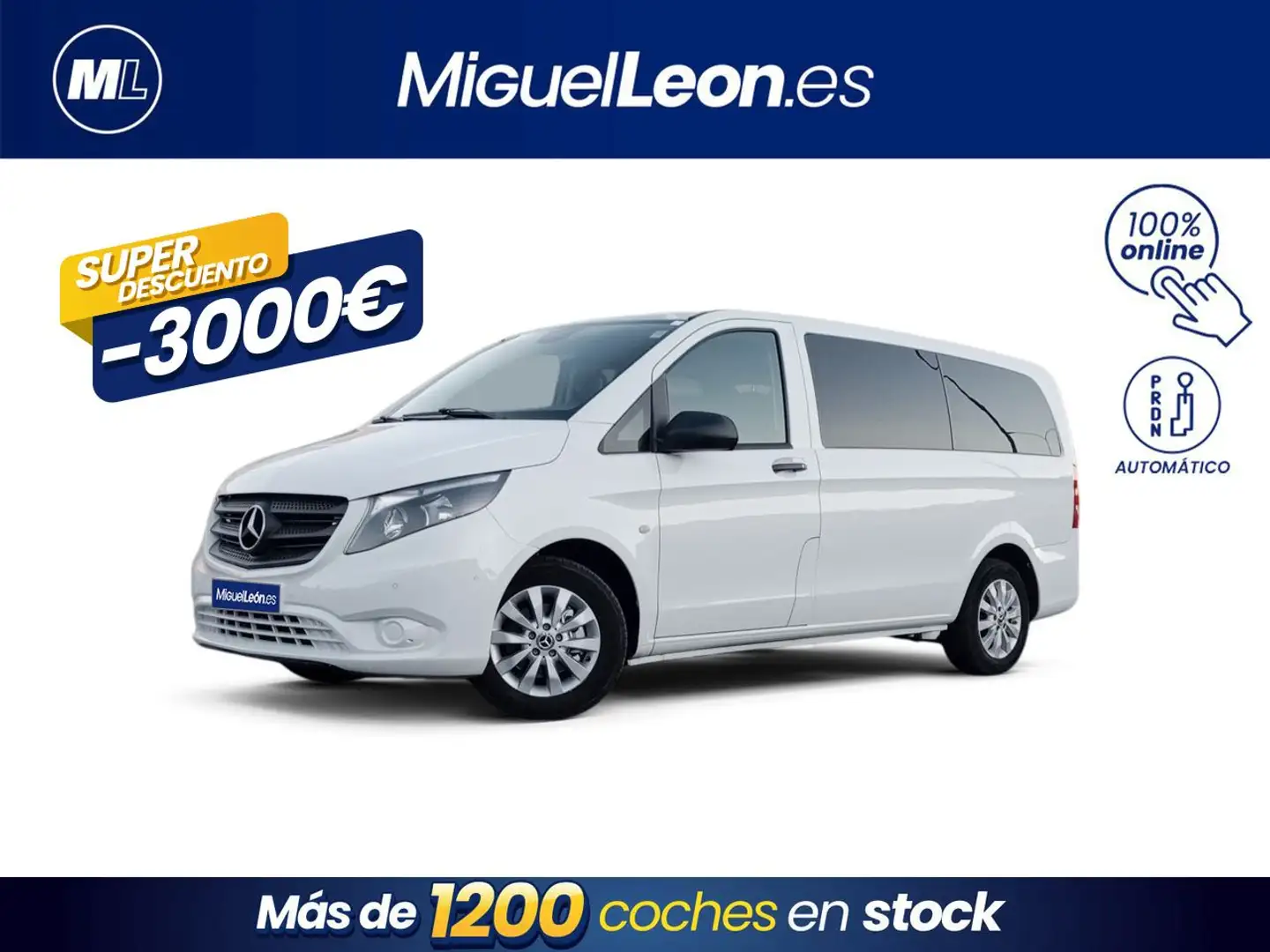 Mercedes-Benz Vito Tourer 114 CDI Select Larga 9G-Tronic Bianco - 1