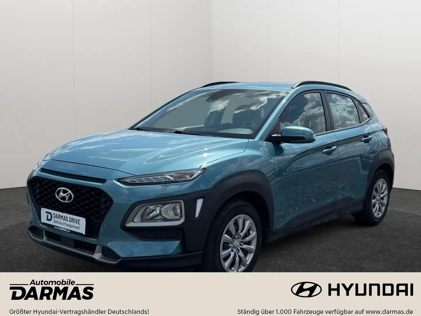 Hyundai KONA KONA 1,0 T-GDI 2WD "Select" Klima MFL Spurhalte Blue - 1