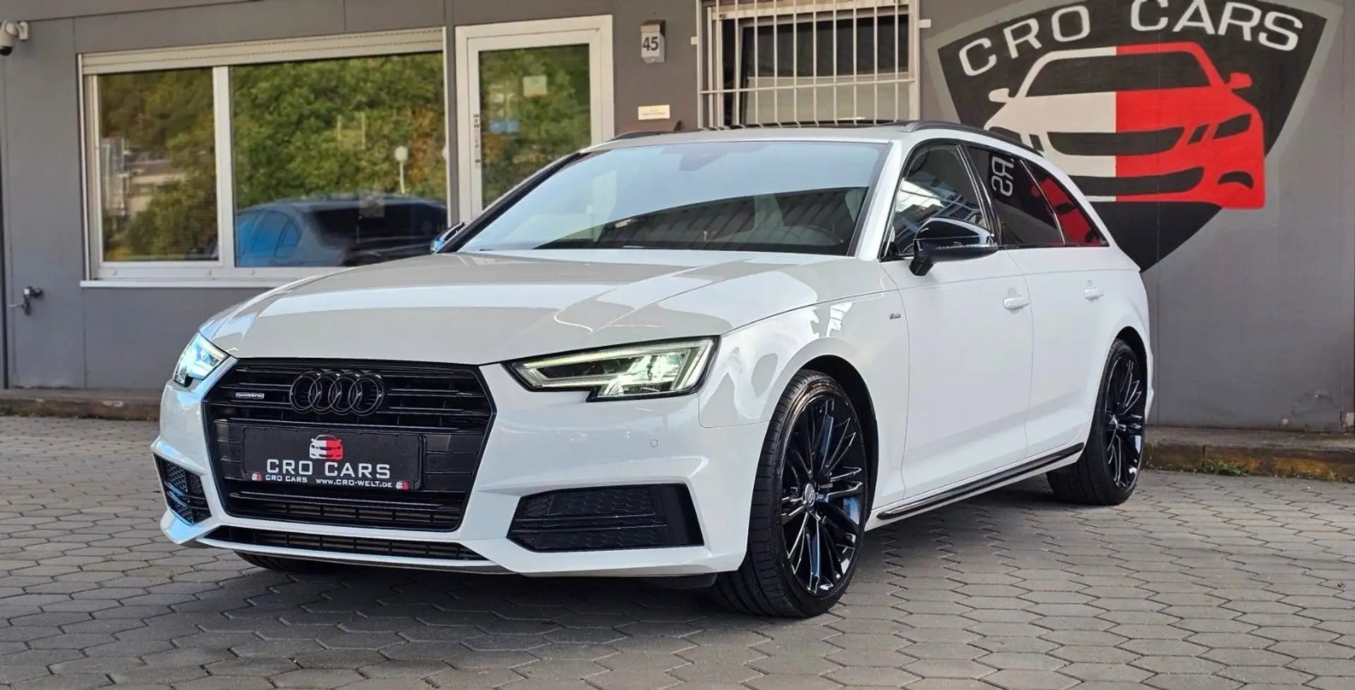 Audi A4 Avant quattro*S-Line*Black Edition* Bianco - 2