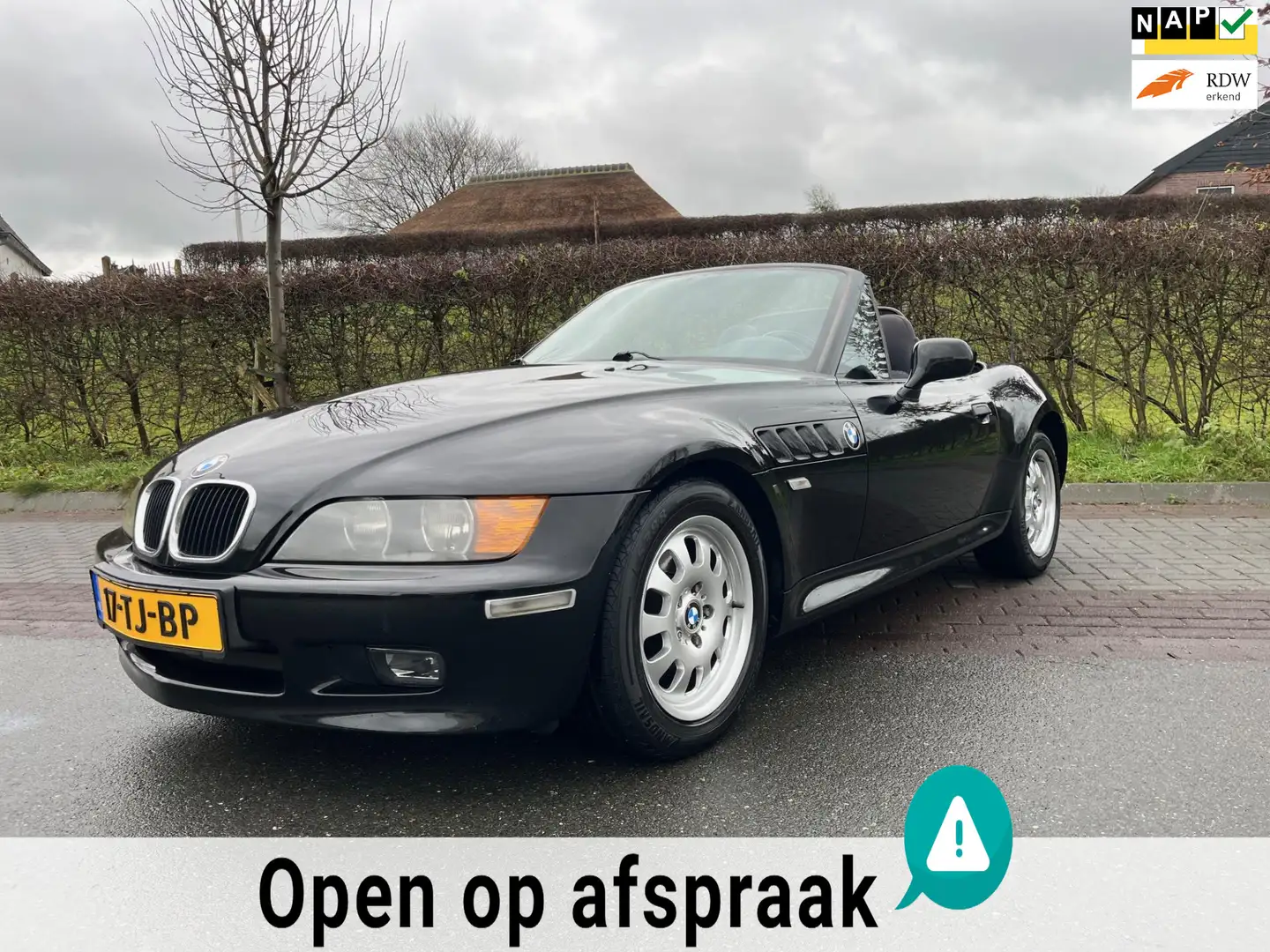 BMW Z3 Roadster 1.8 mooie originele auto Noir - 1