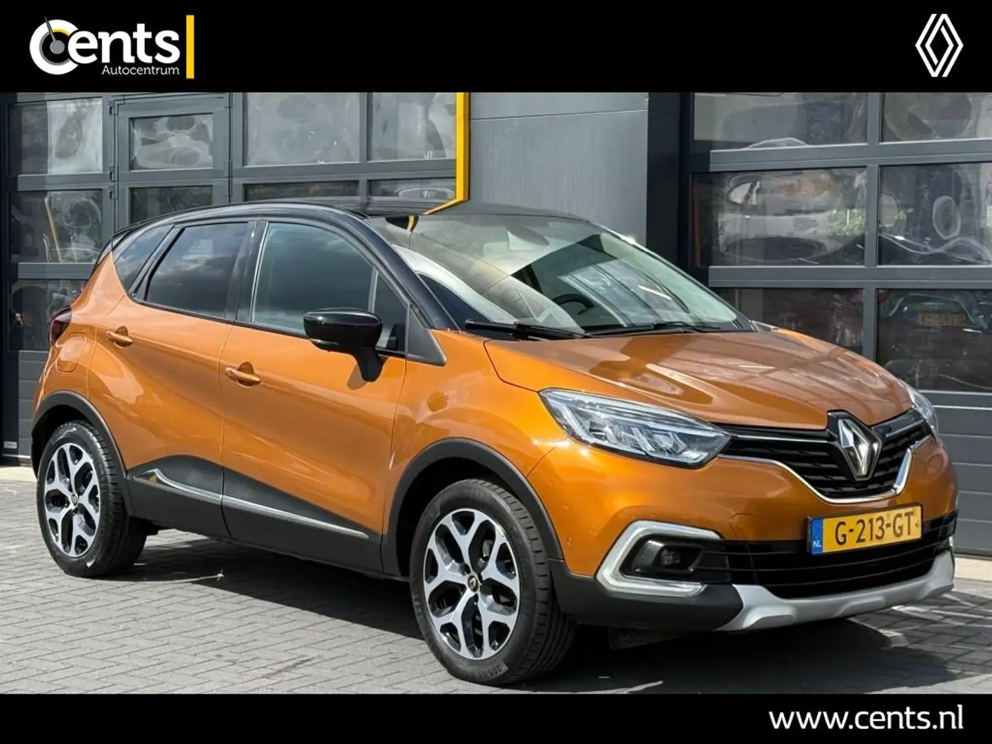 Renault Captur TCe 90 Intens Camera 49.000 km Orange - 1