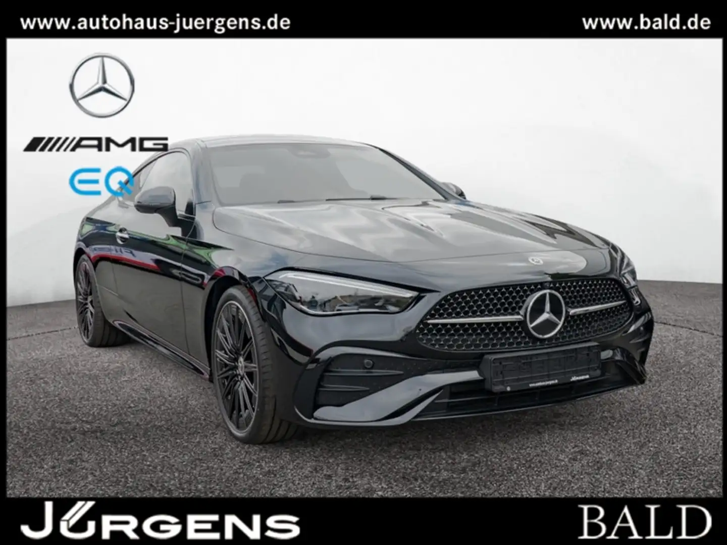 Mercedes-Benz CLE 220 d Coupé AMG-Sport/Pano/360/Night/Distr Negru - 1